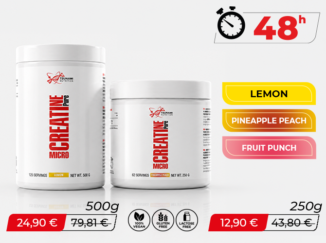 Creatine Micro Pure Aromatizzata 250g 500g - Special Edition